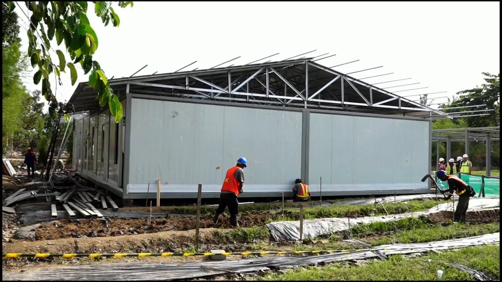 Konstruksi Hunian Sementara Pasca Bencana