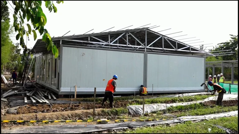 Konstruksi Hunian Sementara Pasca Bencana